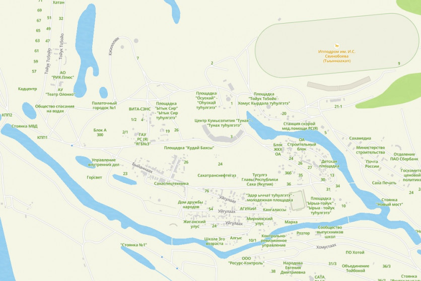 В 2ГИС создали интерактивную карту местности Ус Хатын